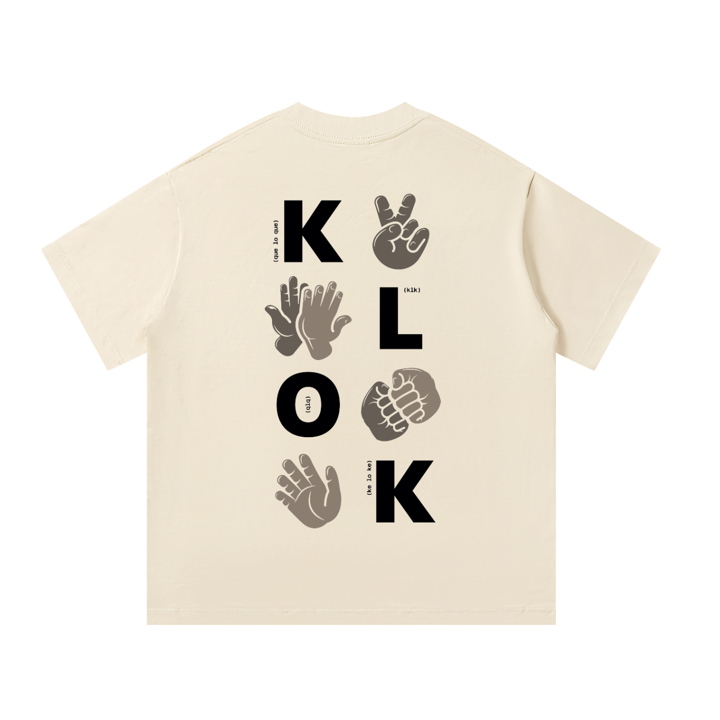 "KLOK" - Unisex Oversized T-Shirt