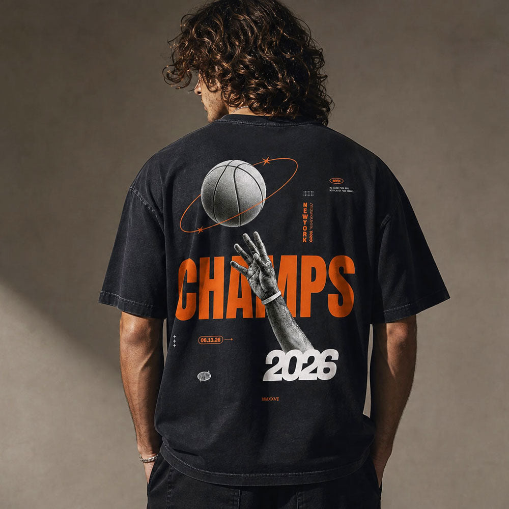 "Champs" - Unisex Oversized T-Shirt