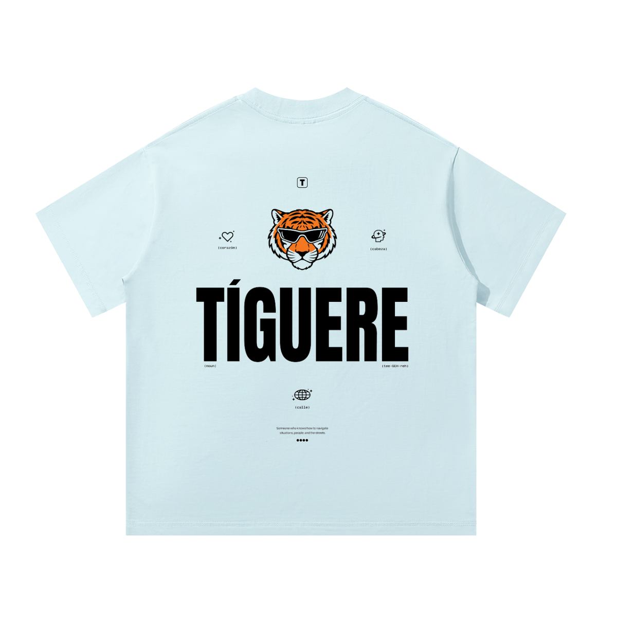 "Tíguere" - Unisex Heavyweight T-Shirt
