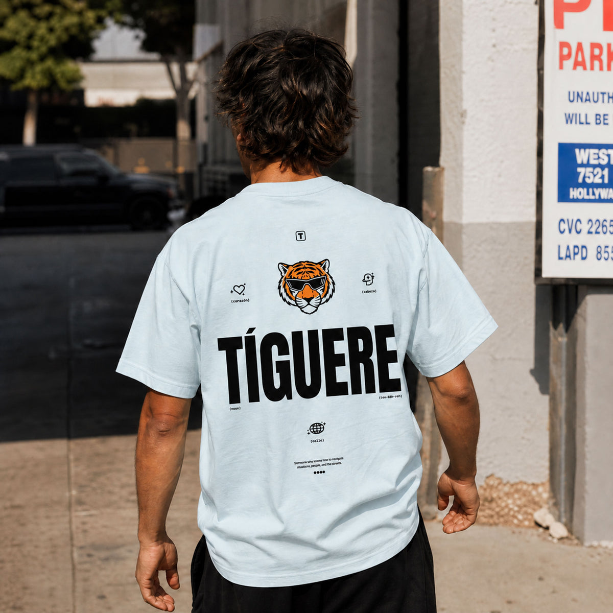 "Tíguere" - Unisex Heavyweight T-Shirt
